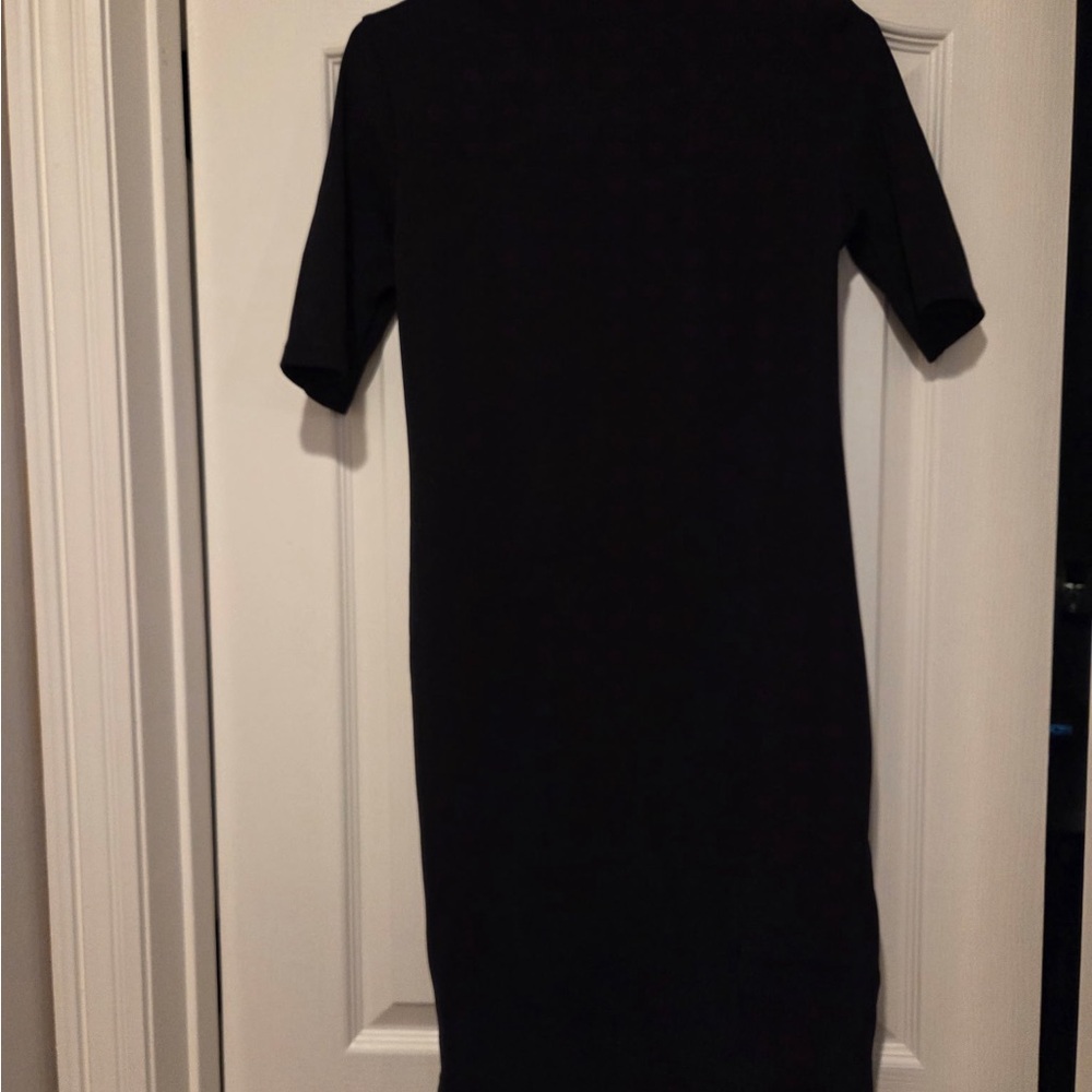 H&M Classic Black Midi Dress
